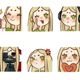 Стикеры для Twich