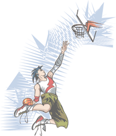 slam dunk basketball