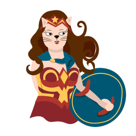 Коты-супергерои.