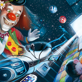 Милый , милый клоун....