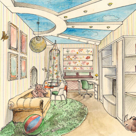 Интерьерные рисунки