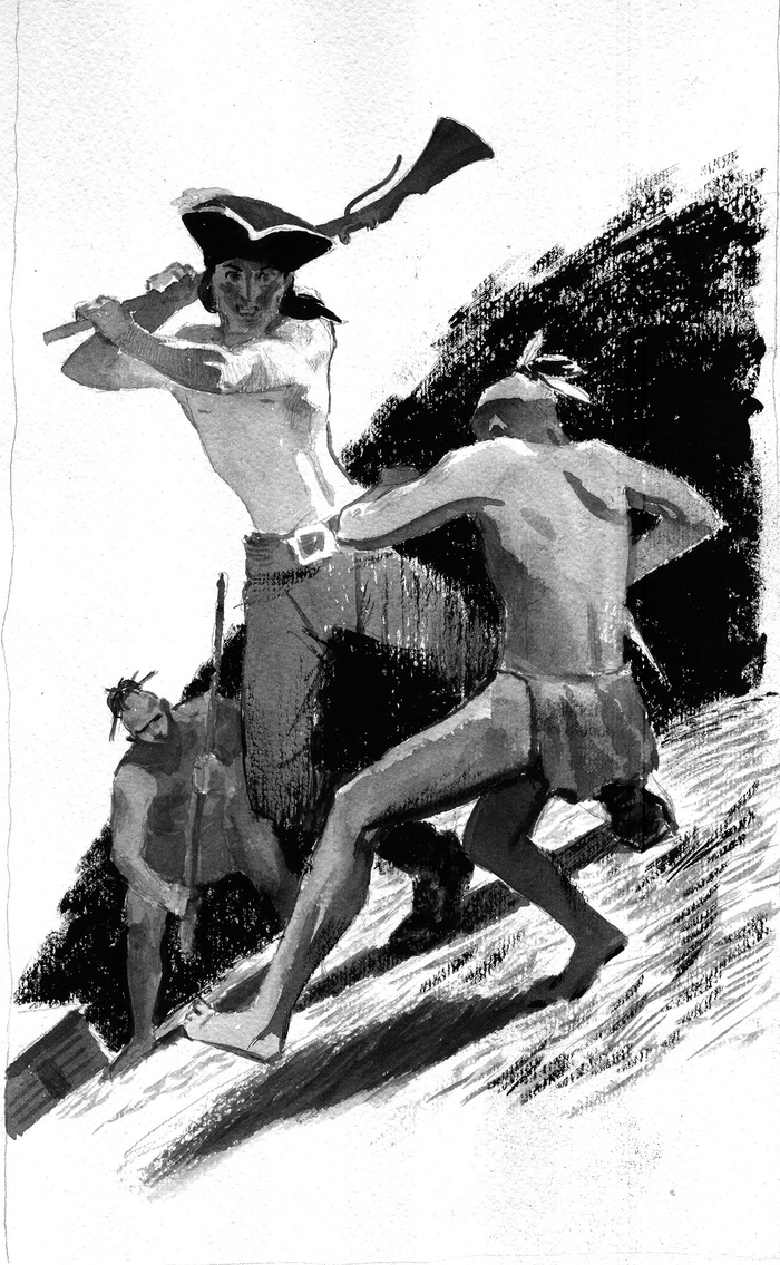 Д.  Рено. "На берегах белой реки".