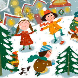 Первый снег!