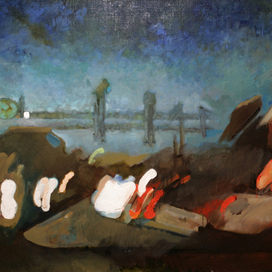 Размытый город