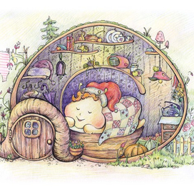 Люси, лесная улиточка