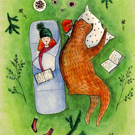 В лес с ночевкой 