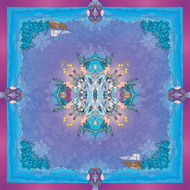 Платок Кораблик