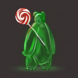 Желейный мишка