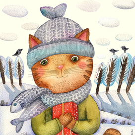 "Солнечный денёк" 🌞🐱