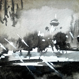 вечерние огни