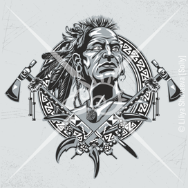 Индейский воин