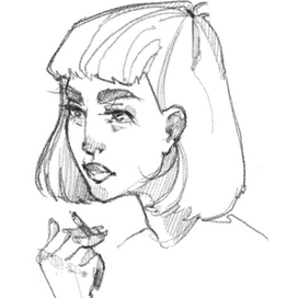 Быстрый эскиз с натуры