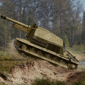 10,5cm lefh 16 auf gw fcm 36 (f)  box art for ICM