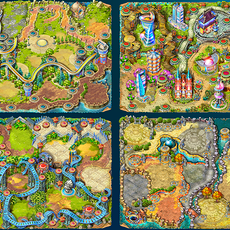 Game Level Map (Карта игровых уровней)