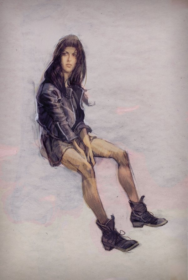 Эскиз персонажа HG 14