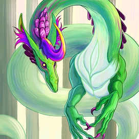 Лесной дракоша