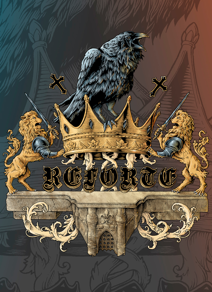 Reforte apparel t-shirt design