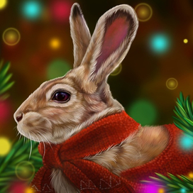 Новогодний Зайчик