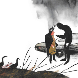 Нил Гейман — Американские боги — Где-то на 52 магистрали