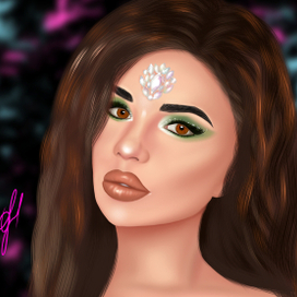 Яркие стразы)