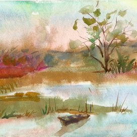 Где-то на болоте.