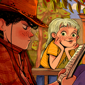 — Вы про любовь читаете??