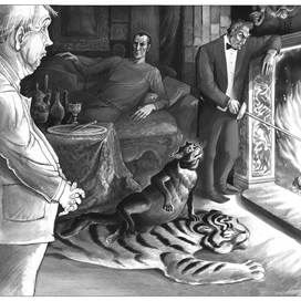  Иллюстрация к роману М. Булгакова «Мастер и Маргарита» 