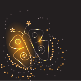 Золотая бабочка