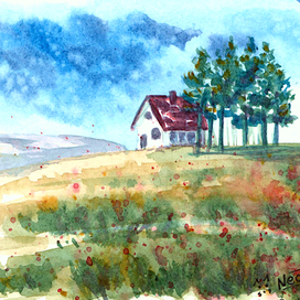 Домик на холме