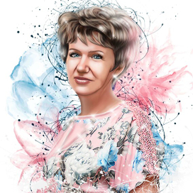 Портрет по фото в стиле Дрим - Арт