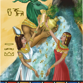 Карта таро ( египетский стиль)