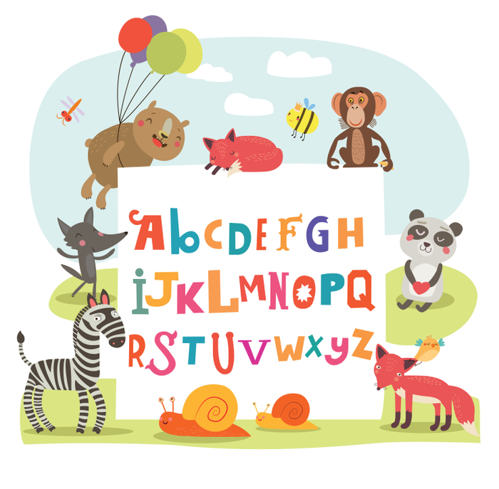 Веселый английский алфавит