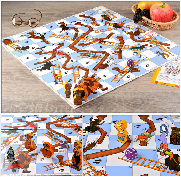 Настольная игра Буратино для фирмы МОСИГРА