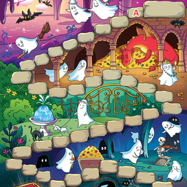 настольная игра. Мир приведений