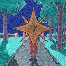 Последняя страница комикса "Where is Moondude?"