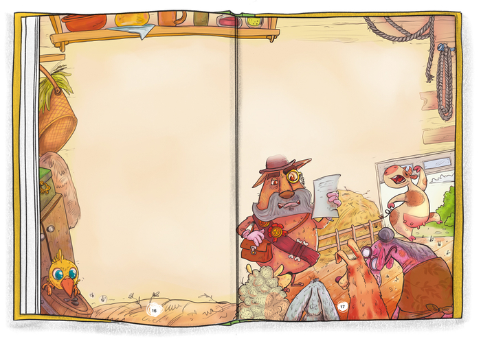 Планерка в амбаре