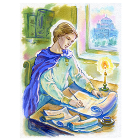 Книга "Сладкопевец",история, случившаяся на Рождество .