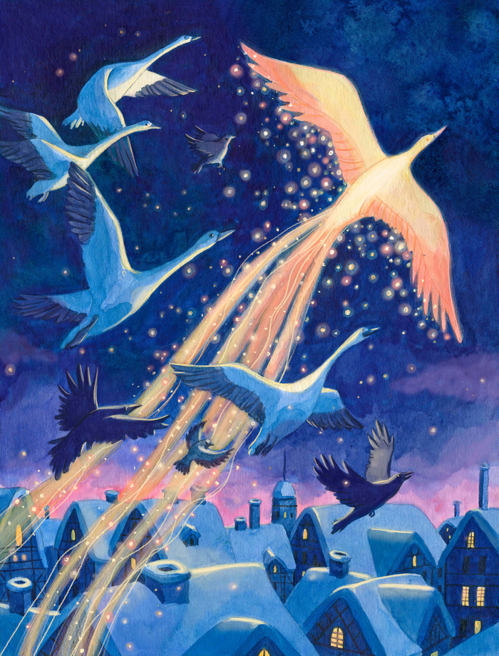 Иллюстрация к сказкам Г.Х. Андерсена