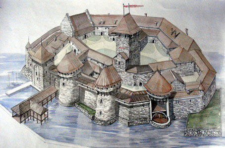 Крепость илл. для Всемирного Следопыта