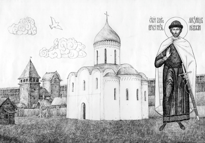 Спасо-Преображенский собор и княжеские терема