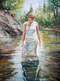 В горном ручье