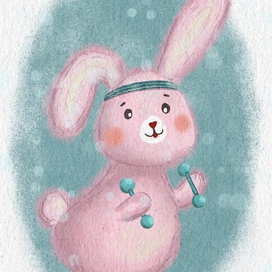 Спортивная зайка