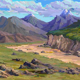 горный пейзаж