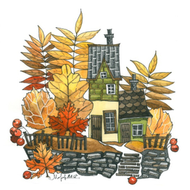 Осенний дом