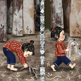 Иллюстрация к книге "Бегущая с волками"