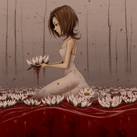 Bloody lily