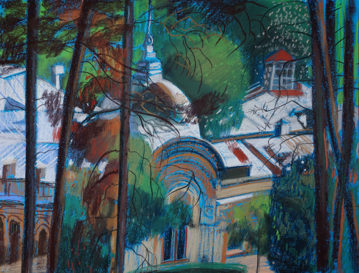 Пушкинские ванны в Пятигорске.