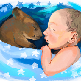 Малыш квокка