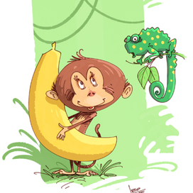 Что,хочешь банан?..