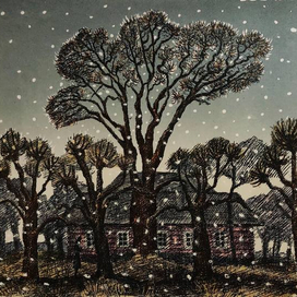 Winter in Mikhaolovskoye